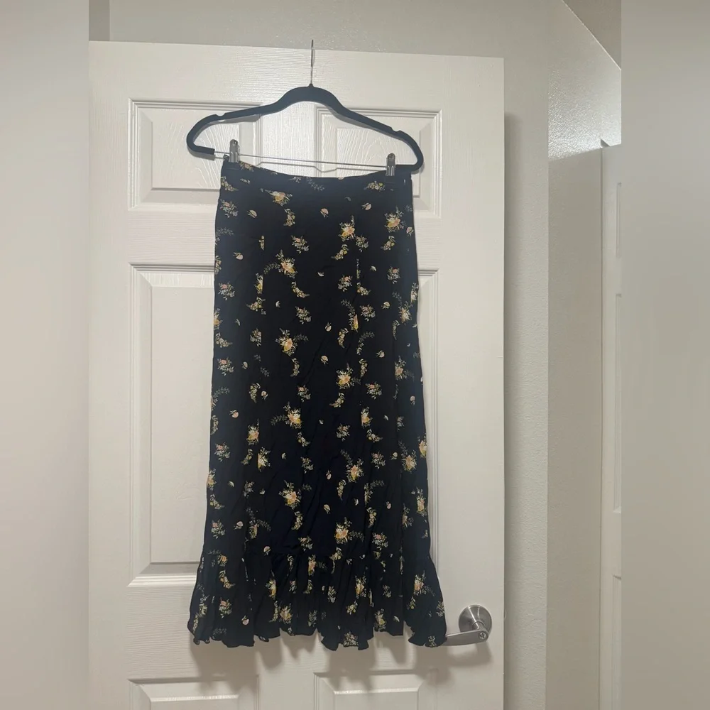 Urban Outfitters Mesh Frill Midi Skirt - Picture 7 of 15